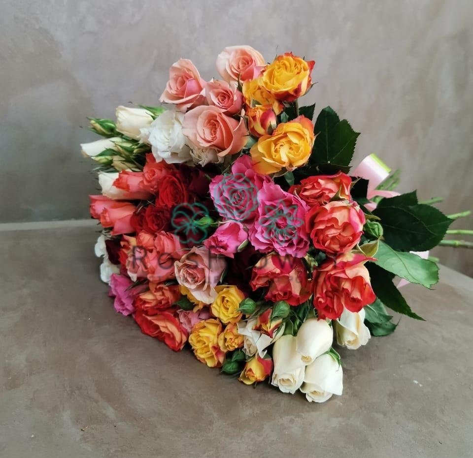 Букет цветов из: Розы в Етеревской