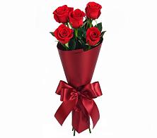 Букет 5 Красных роз Эдлесс Лав в Етеревской