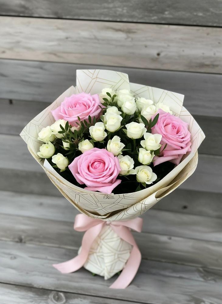 Букет цветов из: Розы в Етеревской