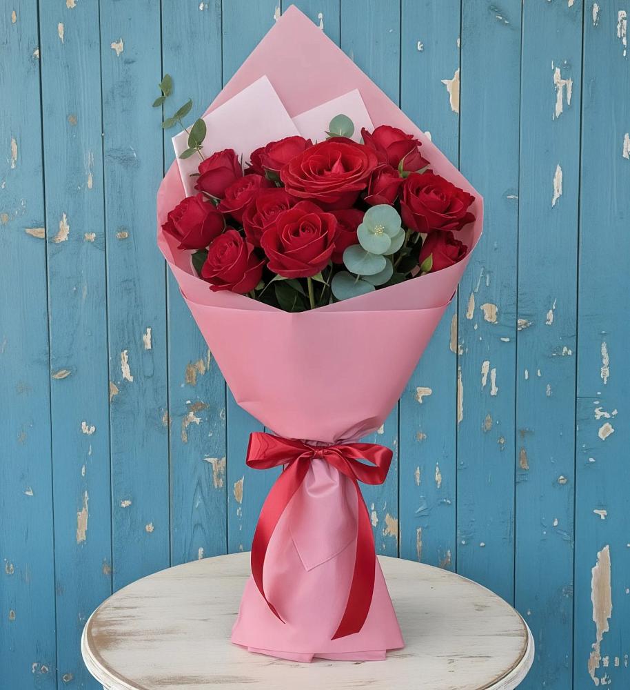 Букет цветов из: Розы в Етеревской