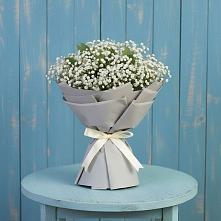 Букет цветов из:  Гипсофила в Етеревской