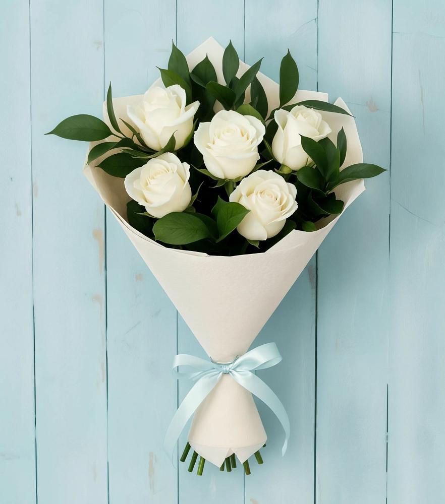 Букет цветов из: Розы в Етеревской