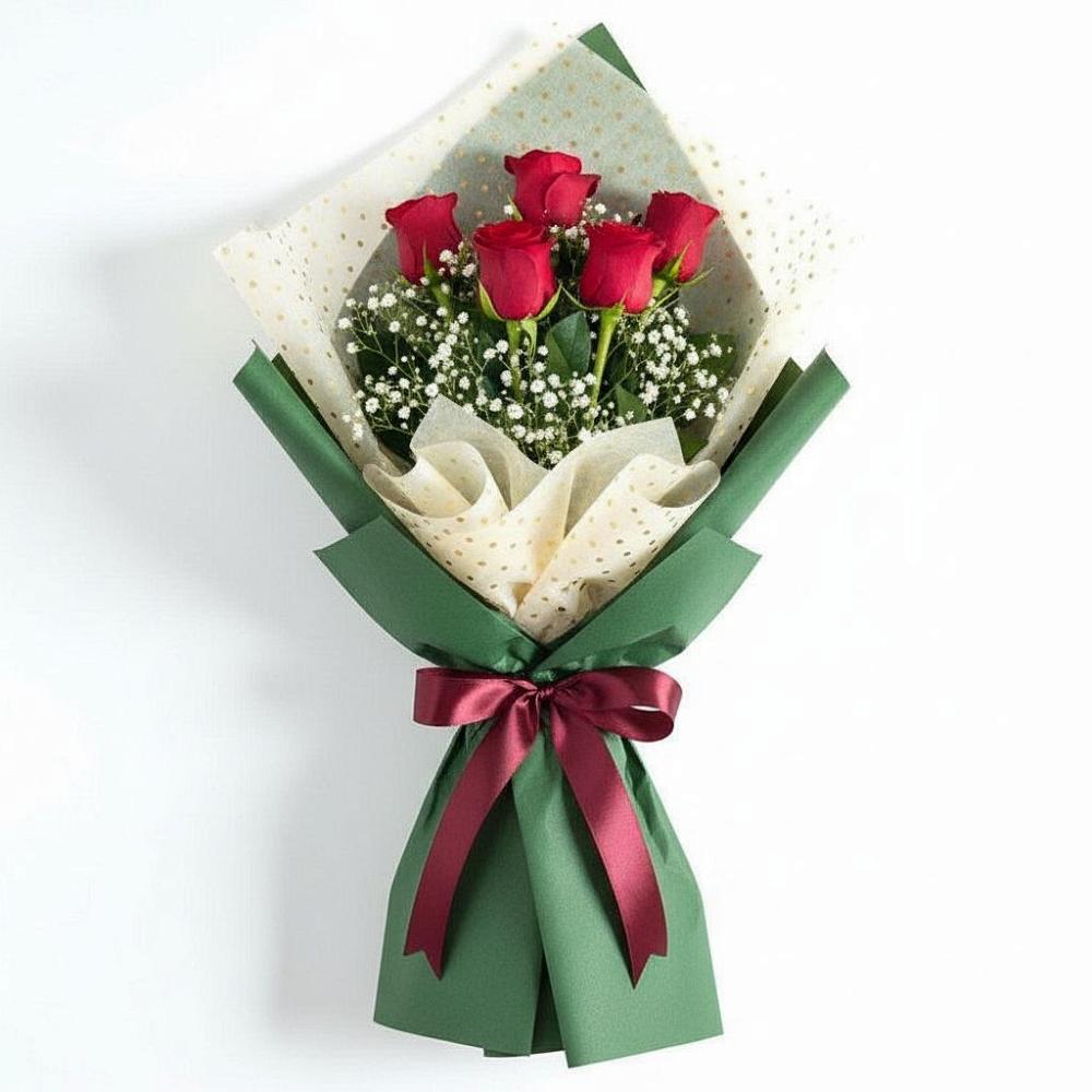 Букет цветов из: Розы в Етеревской