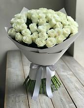 Букет 35 Белых роз в Етеревской