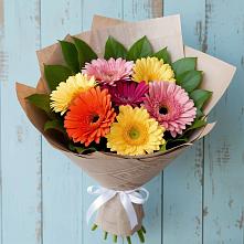 Букет цветов из:  Герберы в Етеревской
