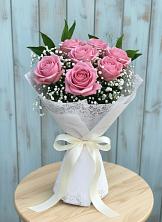 Букет цветов из:  Розы в Етеревской