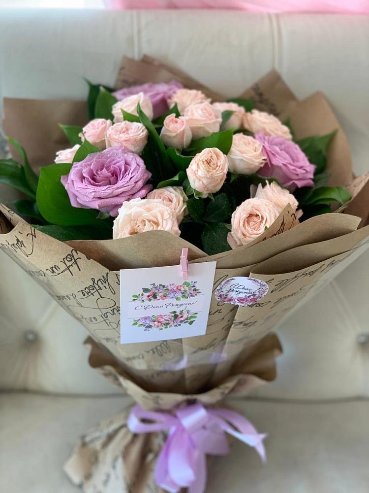 Букет цветов из: Розы в Етеревской