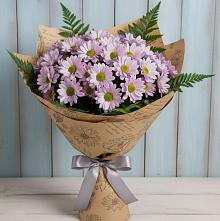 Букет цветов из:  Хризантемы #REPLACE_PRED# Етеревской