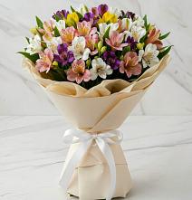 Букет цветов из:  Альстромерии #REPLACE_PRED# Етеревской
