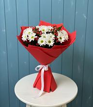 Букет цветов из:  Хризантемы в Етеревской