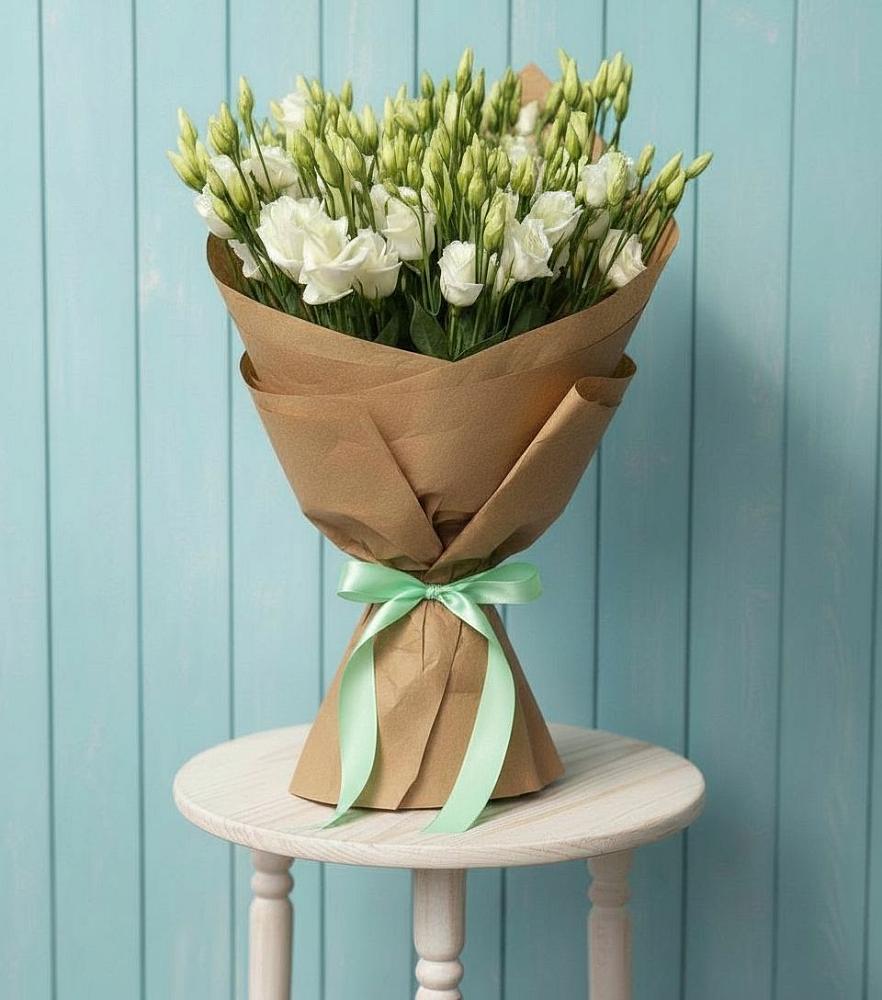 Букет цветов из: Лизиантусы в Етеревской