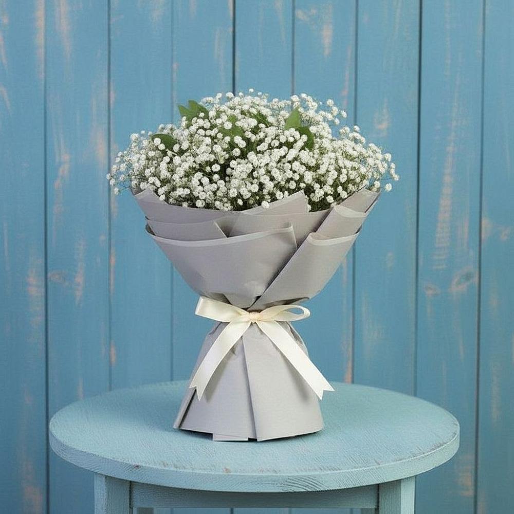 Букет цветов из: Гипсофила в Етеревской