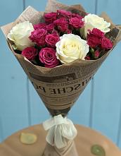 Букет цветов из:  Розы #REPLACE_PRED# Етеревской