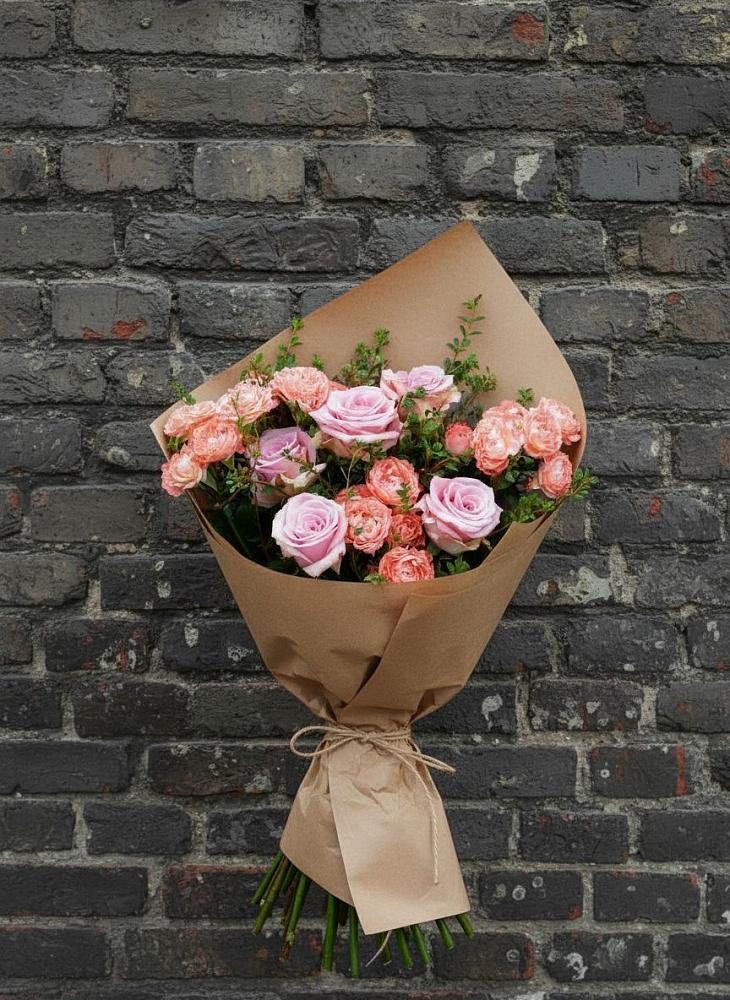 Букет цветов из: Розы в Етеревской